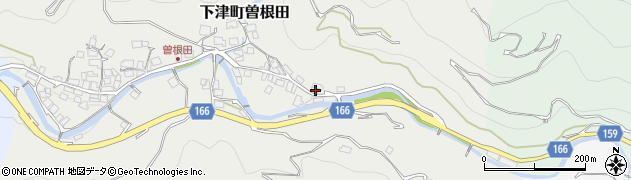 和歌山県海南市下津町曽根田604周辺の地図