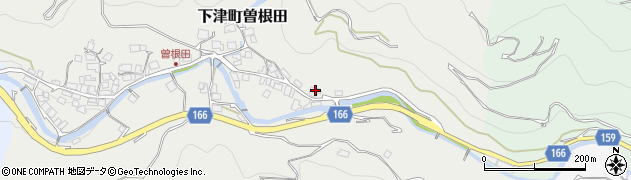 和歌山県海南市下津町曽根田603周辺の地図