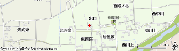 徳島県板野町（板野郡）唐園（出口）周辺の地図