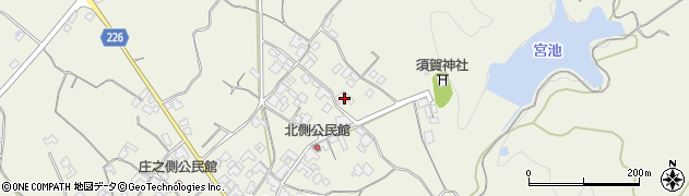香川県三豊市山本町大野830周辺の地図