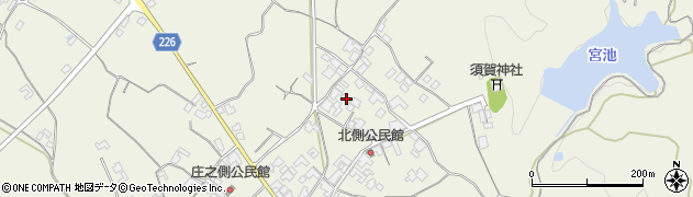 香川県三豊市山本町大野896-1周辺の地図