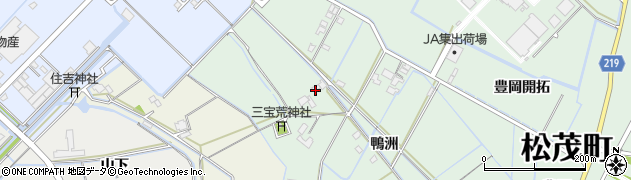 徳島県板野郡松茂町豊岡芦田鶴11周辺の地図