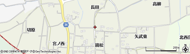 徳島県板野町（板野郡）矢武周辺の地図