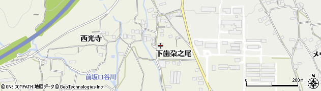 徳島県上板町（板野郡）引野（下歯朶之尾）周辺の地図