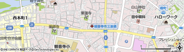 有限会社荻田　夜間用周辺の地図