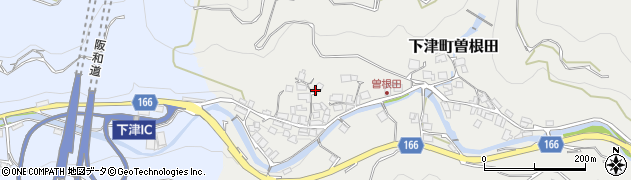 和歌山県海南市下津町曽根田46周辺の地図