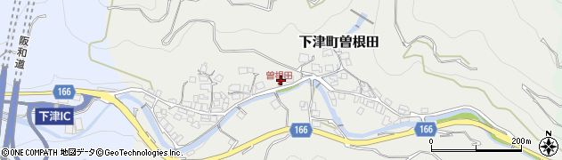 和歌山県海南市下津町曽根田28周辺の地図