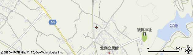 香川県三豊市山本町大野906周辺の地図