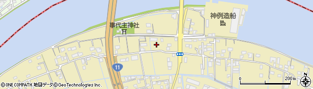 徳島県徳島市川内町加賀須野445周辺の地図