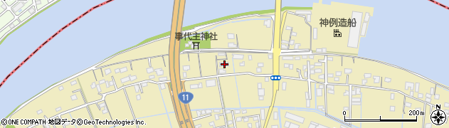 徳島県徳島市川内町加賀須野408周辺の地図