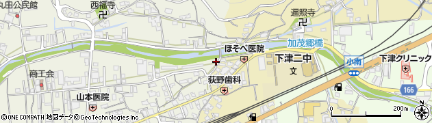 和歌山県海南市下津町丸田47周辺の地図