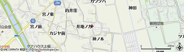 徳島県板野郡上板町神宅井地ノ方22周辺の地図