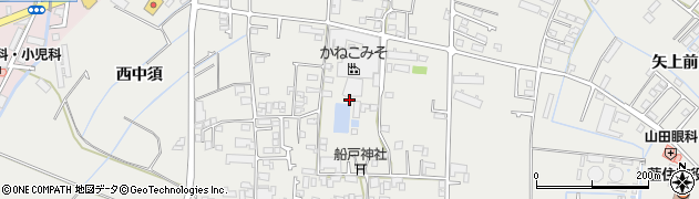 徳島県藍住町（板野郡）奥野（乾）周辺の地図