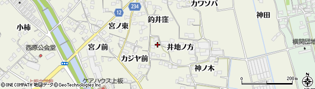 徳島県板野郡上板町神宅井地ノ方5周辺の地図