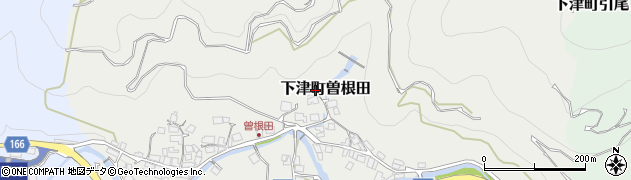 和歌山県海南市下津町曽根田641周辺の地図