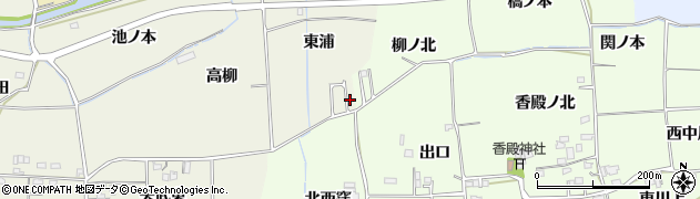 徳島県板野町（板野郡）矢武（東浦）周辺の地図