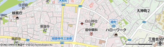 三協衣料株式会社　本社周辺の地図