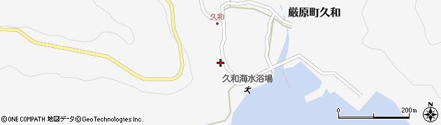 長崎県対馬市厳原町久和347周辺の地図