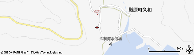 長崎県対馬市厳原町久和352周辺の地図