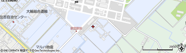 松茂青果有限会社周辺の地図