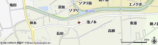 徳島県板野郡板野町矢武池ノ本周辺の地図