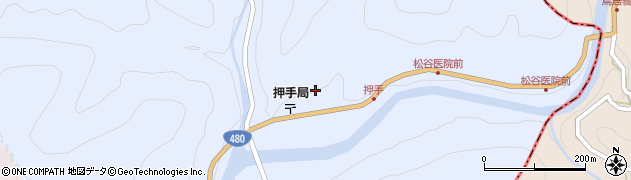 和歌山県有田郡有田川町押手732周辺の地図