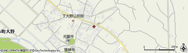香川県三豊市山本町大野2548周辺の地図