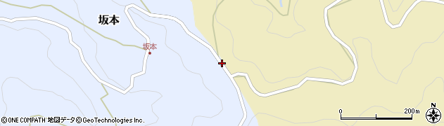 飯盛峠周辺の地図