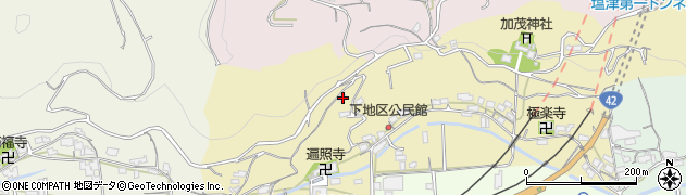 和歌山県海南市下津町下436周辺の地図