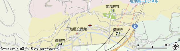 和歌山県海南市下津町下周辺の地図
