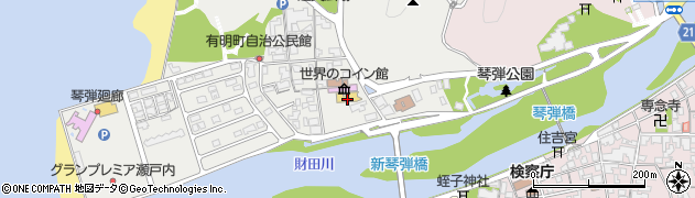 観音寺市観光協会周辺の地図