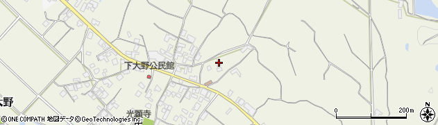 香川県三豊市山本町大野2030周辺の地図