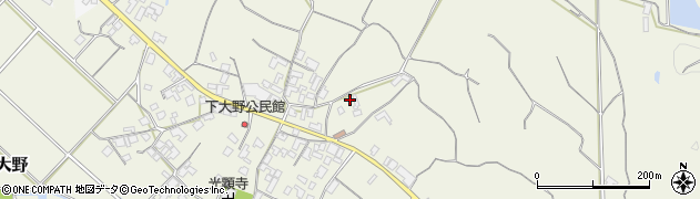 香川県三豊市山本町大野2031周辺の地図