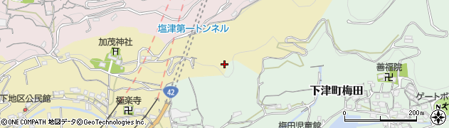 和歌山県海南市下津町下599周辺の地図