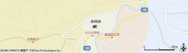 紀美野町立小川小学校周辺の地図