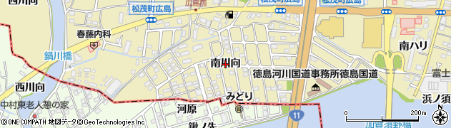 徳島県松茂町（板野郡）広島（南川向）周辺の地図