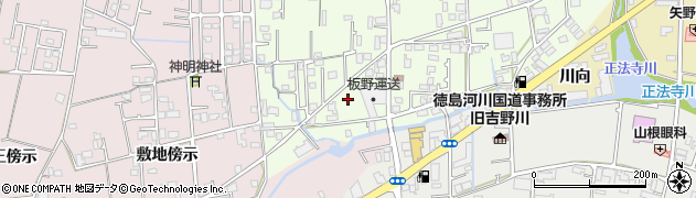 徳島県藍住町（板野郡）富吉（富吉）周辺の地図
