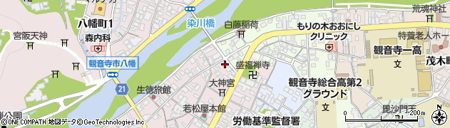 株式会社四国服装　学生服周辺の地図