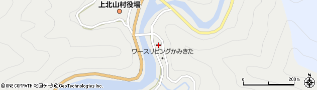 奈良県吉野郡上北山村河合392周辺の地図