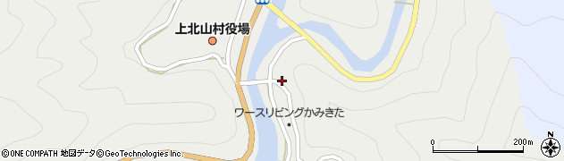 奈良県吉野郡上北山村河合394周辺の地図