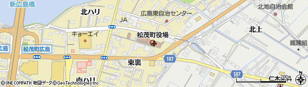 徳島県松茂町（板野郡）周辺の地図