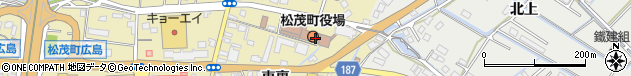 徳島県板野郡松茂町周辺の地図