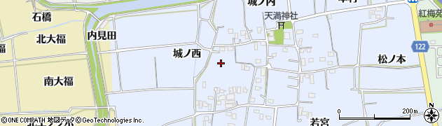 徳島県板野町（板野郡）古城周辺の地図