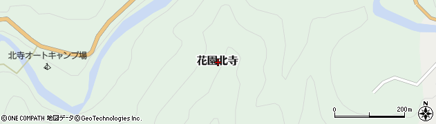 和歌山県伊都郡かつらぎ町花園北寺周辺の地図