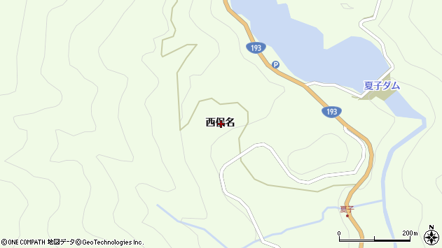 〒779-3744 徳島県美馬市脇町西俣名の地図