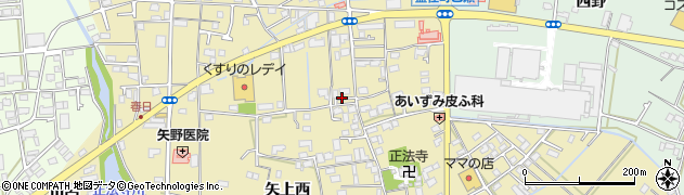 徳島県藍住町（板野郡）矢上（北分）周辺の地図