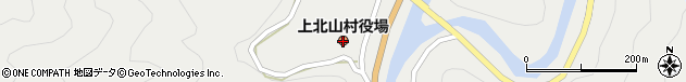 奈良県吉野郡上北山村周辺の地図