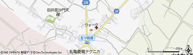 上高野郵便局周辺の地図