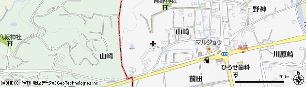 徳島県板野町（板野郡）羅漢（平山）周辺の地図
