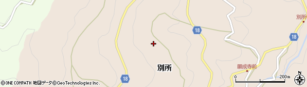 和歌山県海南市別所314周辺の地図